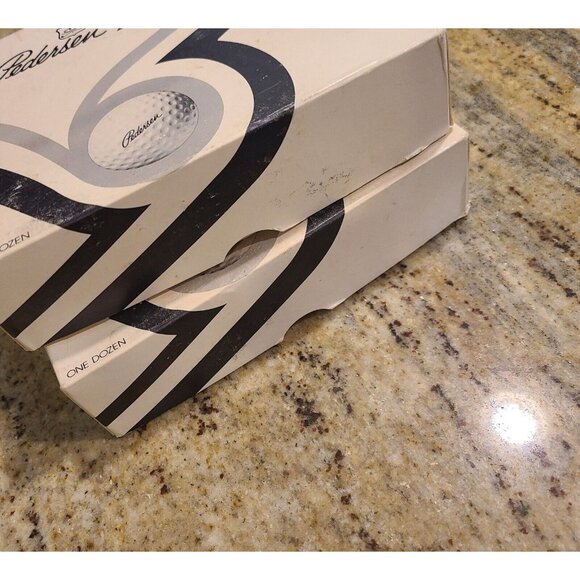 Lot of 24 Pedersen Golf Balls Boxed. Made in USA - Picture 8 of 11